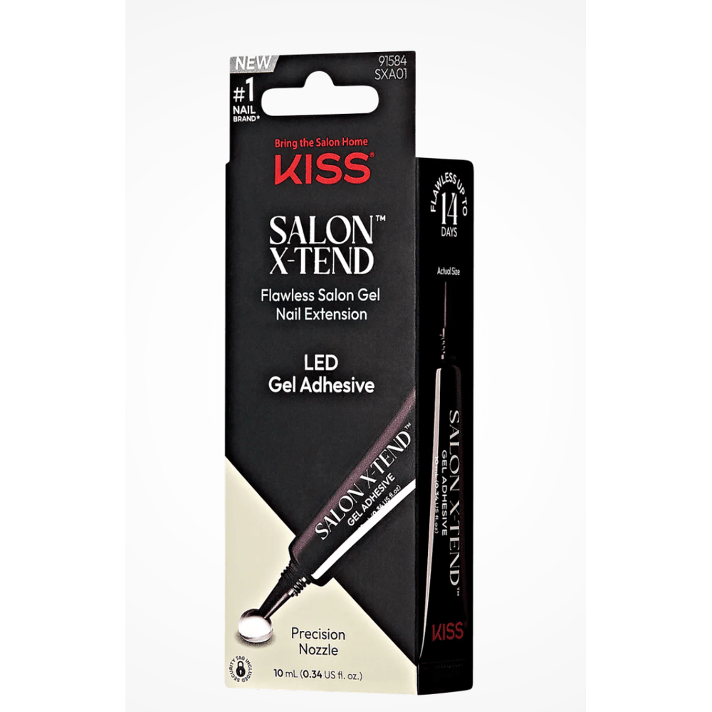 KISS Salon X - tend Soft Gel Adhesive – 10ml - Beauty Exchange Beauty Supply