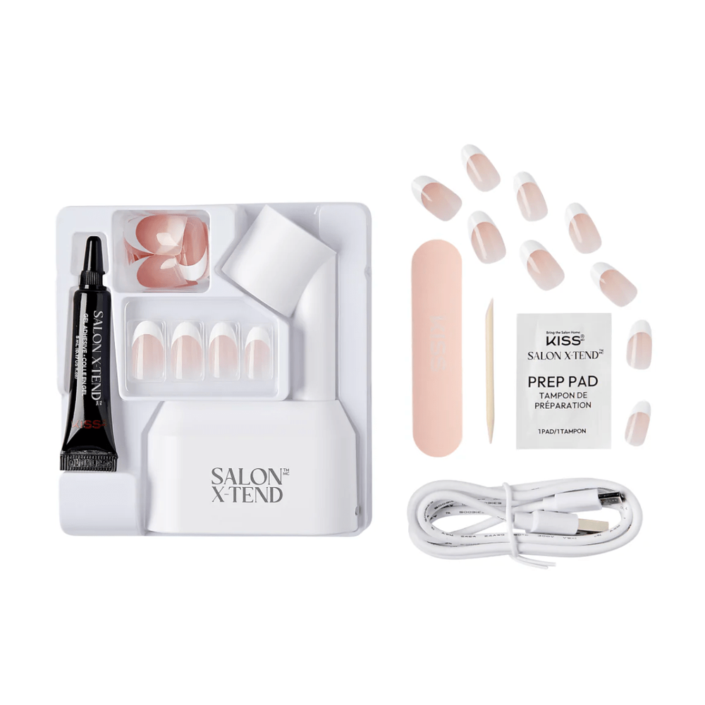 KISS Salon X - tend Soft Gel Starter Kit – Pure Tone - Beauty Exchange Beauty Supply