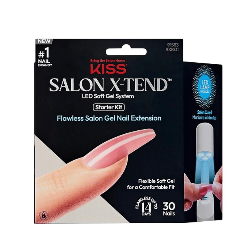 KISS Salon X - tend Soft Gel Starter Kit – Pure Tone - Beauty Exchange Beauty Supply