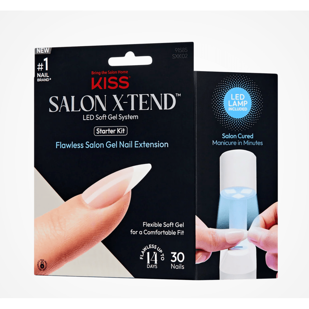 KISS Salon X - tend Soft Gel Starter Kit – Pure Tone - Beauty Exchange Beauty Supply