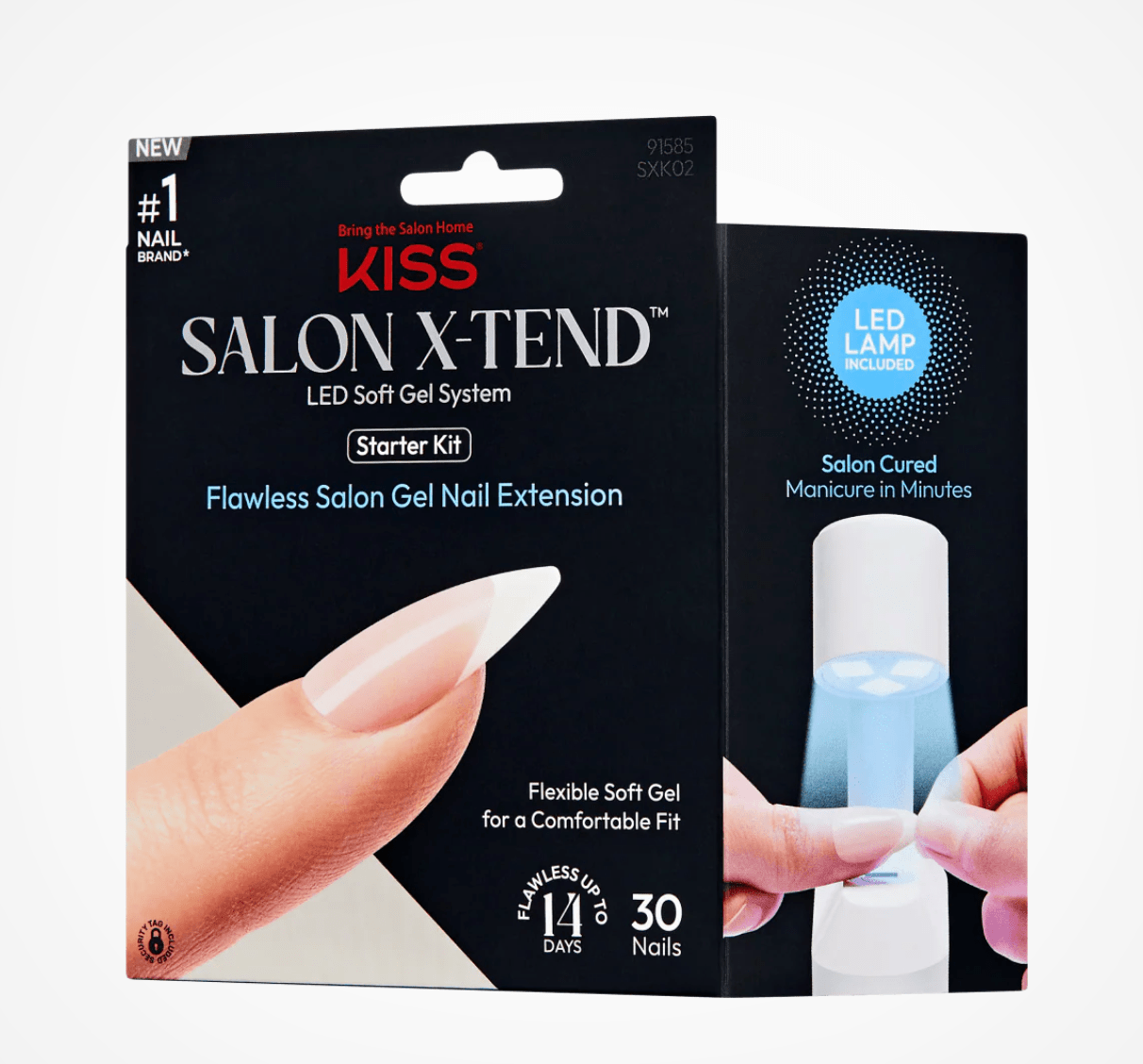 KISS Salon X - tend Soft Gel Starter Kit – Pure Tone - Beauty Exchange Beauty Supply