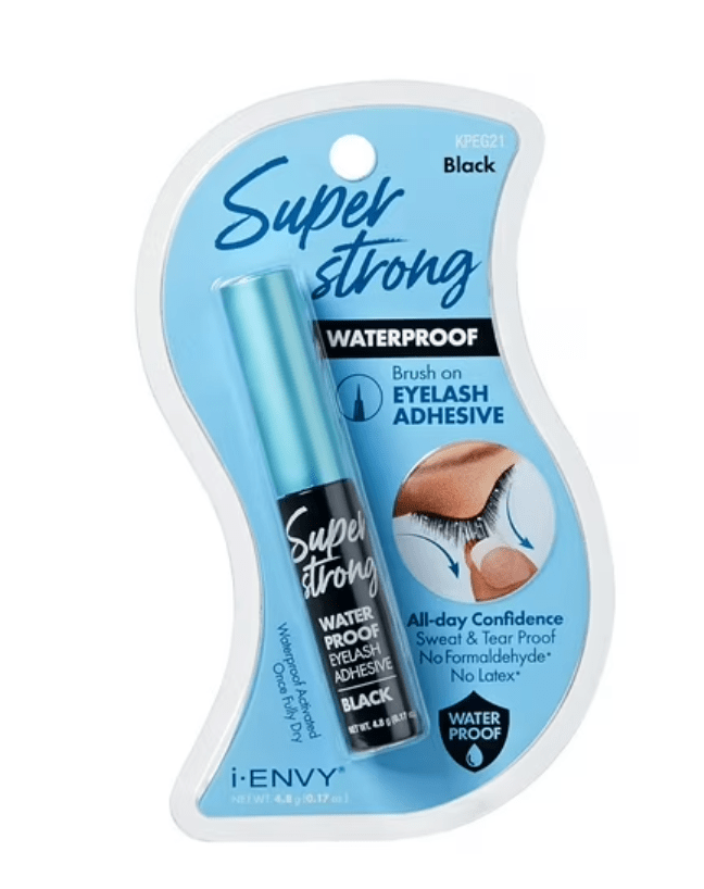 Kiss Super Strong Waterproof Clear Lash Glue – 4.8g - Beauty Exchange Beauty Supply