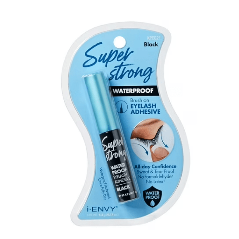 Kiss Super Strong Waterproof Clear Lash Glue – 4.8g - Beauty Exchange Beauty Supply