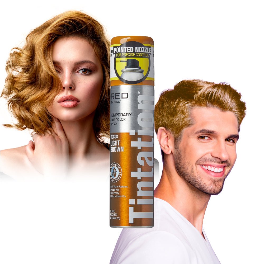 Kiss Tintation Temporary Hair Color Root Touch Up Spray – 2.8oz - Beauty Exchange Beauty Supply