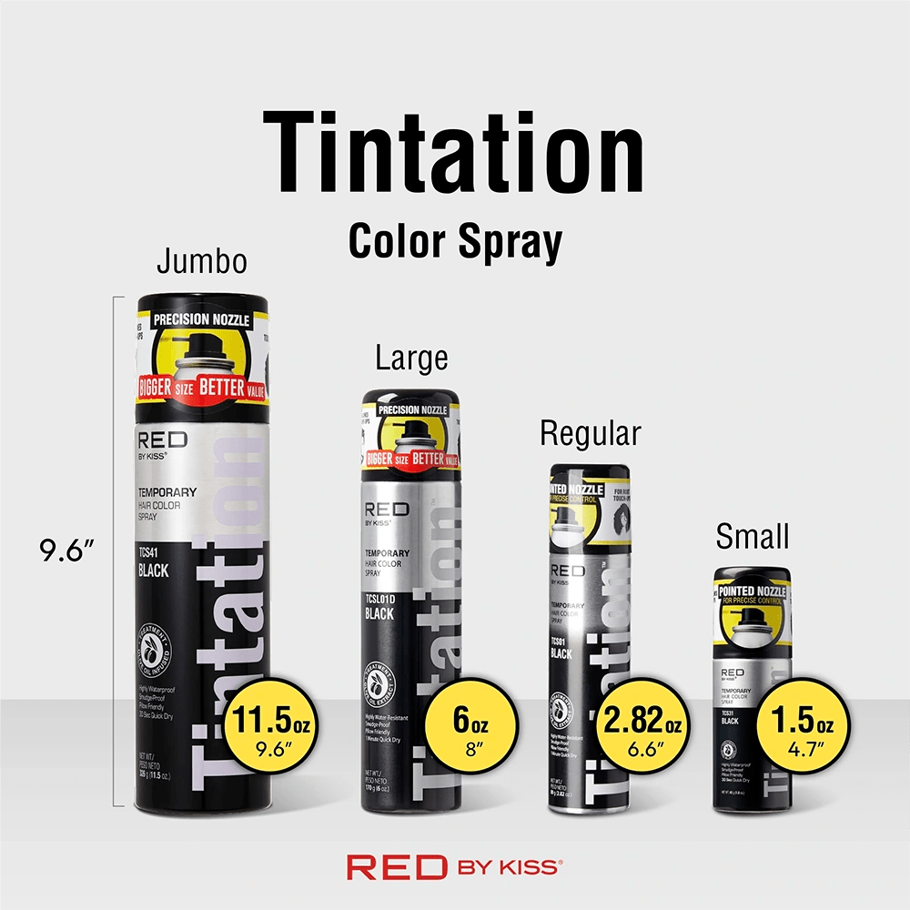 Kiss Tintation Temporary Hair Color Root Touch Up Spray - Beauty Exchange Beauty Supply