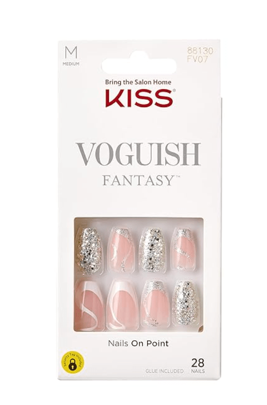 KISS Voguish Fantasy Nails Fashspiration – 28 Count - Beauty Exchange Beauty Supply
