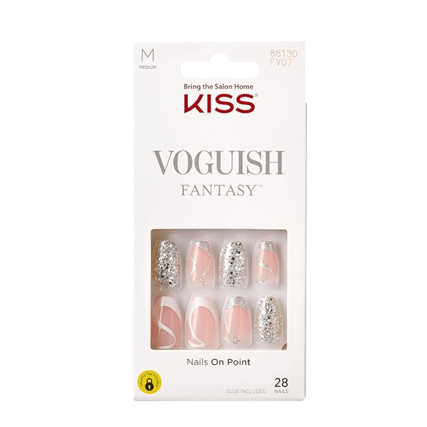 KISS Voguish Fantasy Nails Fashspiration – 28 Count - Beauty Exchange Beauty Supply