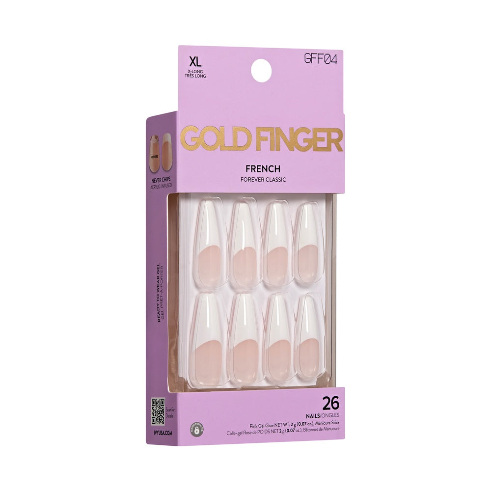 Gold Finger GF French Artificial Nails Collection