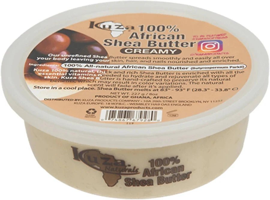 Kuza 100% African Shea Butter Creamy - Beauty Exchange Beauty Supply