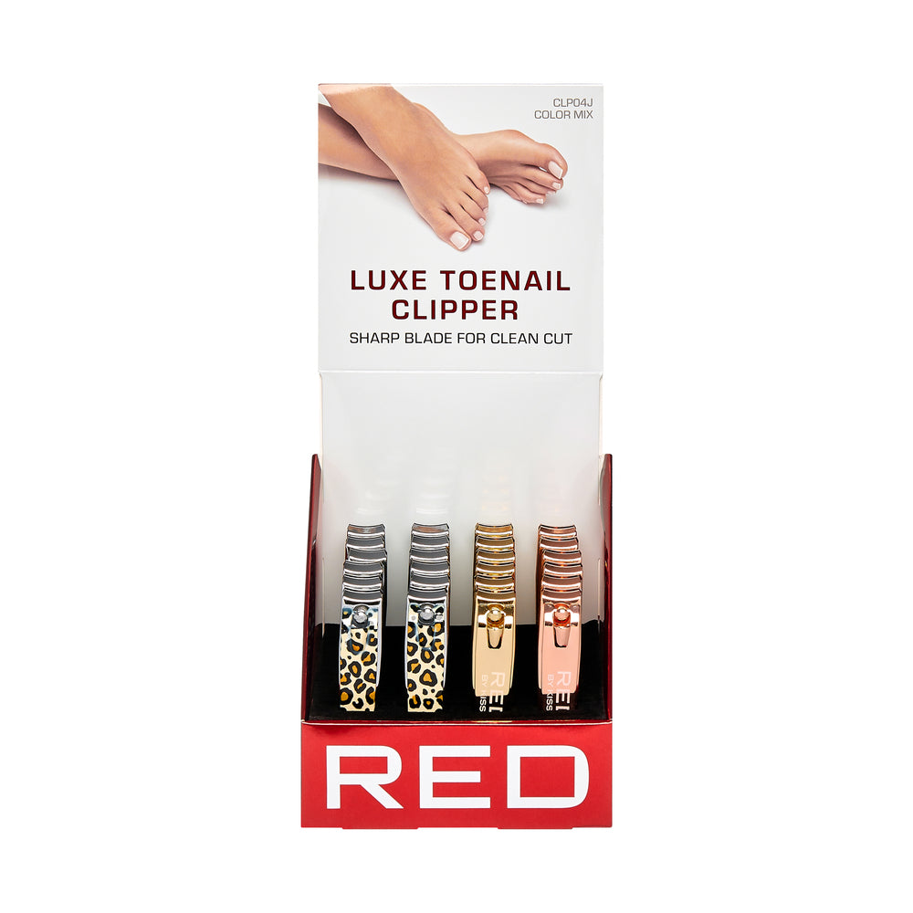 Red Toenail Clipper – Assorted 24 PCS