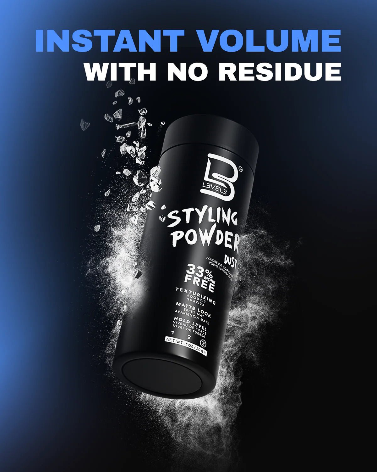 L3VEL3 Styling Powder Dust – 1.06oz - Beauty Exchange Beauty Supply