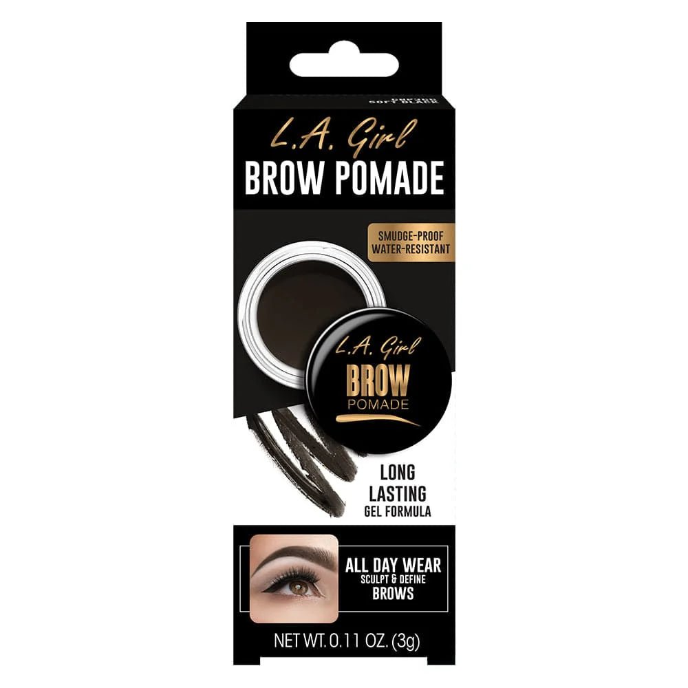 L.A. Girl Brow Pomade – Long - Lasting, Smudge - Proof Brows | 0.11 oz | 5 Shades - Beauty Exchange Beauty Supply