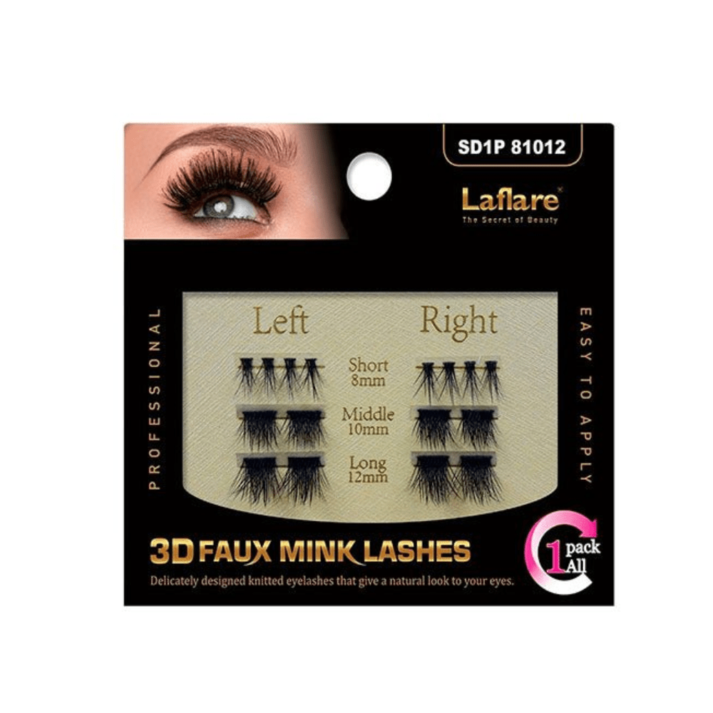 Laflare 3D Faux Mink Eyelashes - Beauty Exchange Beauty Supply