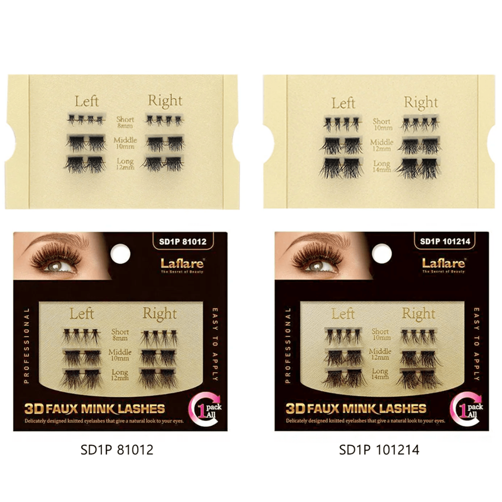 Laflare 3D Faux Mink Eyelashes - Beauty Exchange Beauty Supply