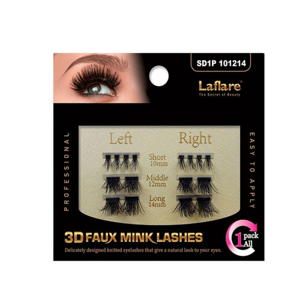 Laflare 3D Faux Mink Eyelashes - Beauty Exchange Beauty Supply