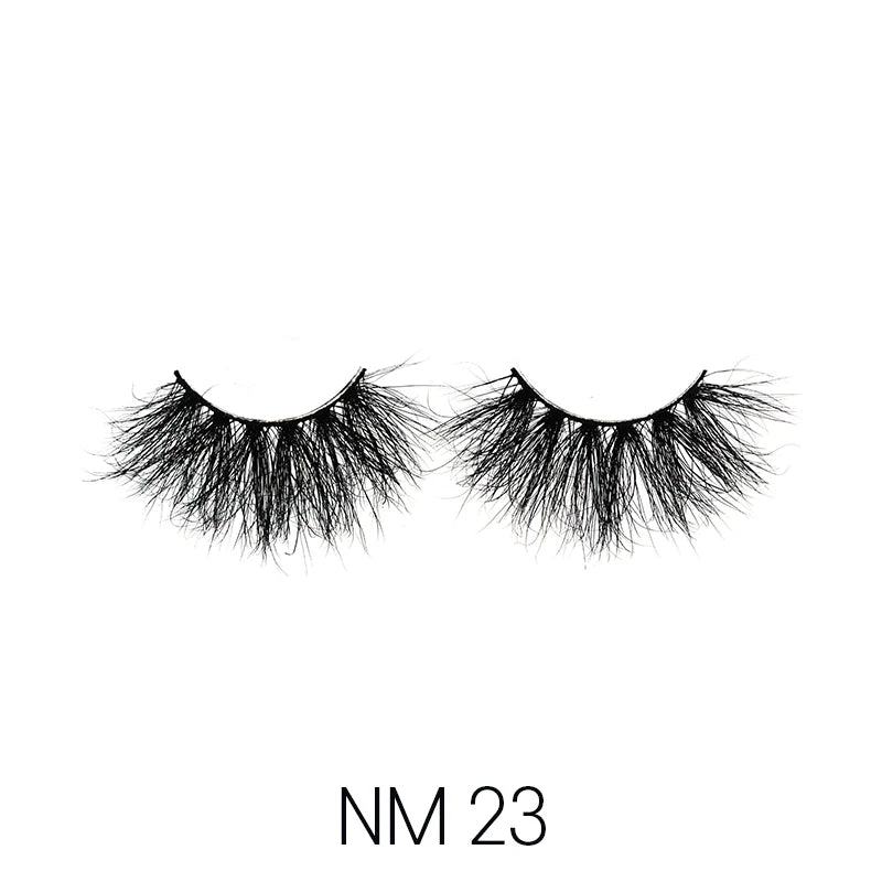Laflare 3D NY Mink Max Volume Lashes – Styles 11 to 28 | 25mm, 100% Real Mink Hair, Bold, Lightweight & Reusable - Beauty Exchange Beauty Supply