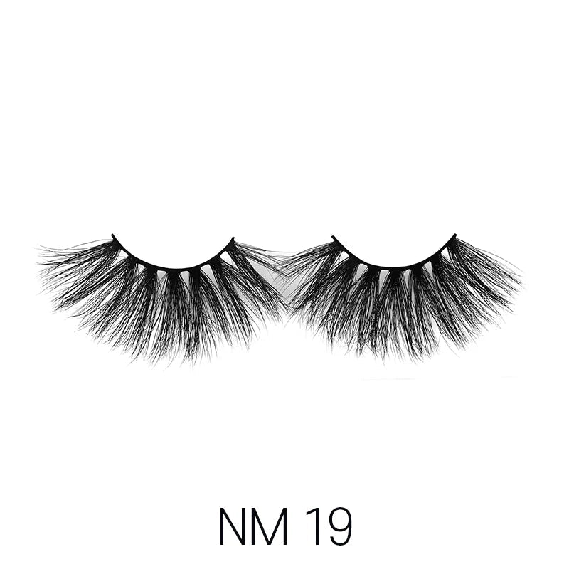Laflare 3D NY Mink Max Volume Lashes – Styles 11 to 28 | 25mm, 100% Real Mink Hair, Bold, Lightweight & Reusable - Beauty Exchange Beauty Supply