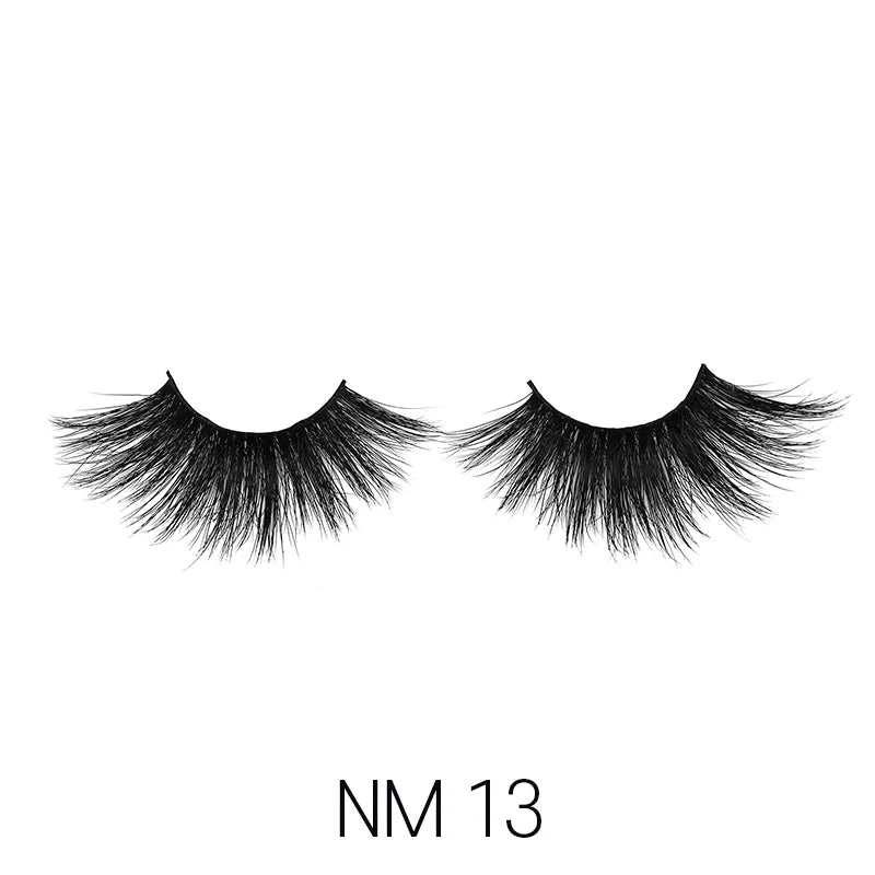 Laflare 3D NY Mink Max Volume Lashes – Styles 11 to 28 | 25mm, 100% Real Mink Hair, Bold, Lightweight & Reusable - Beauty Exchange Beauty Supply