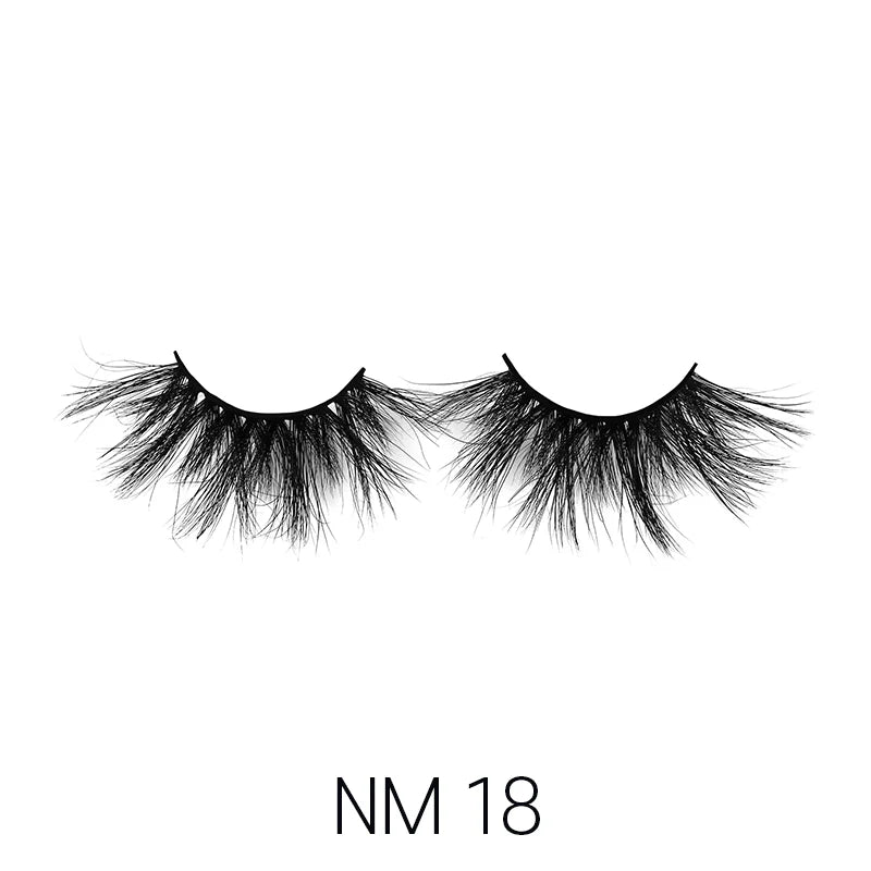 Laflare 3D NY Mink Max Volume Lashes – Styles 11 to 28 | 25mm, 100% Real Mink Hair, Bold, Lightweight & Reusable - Beauty Exchange Beauty Supply