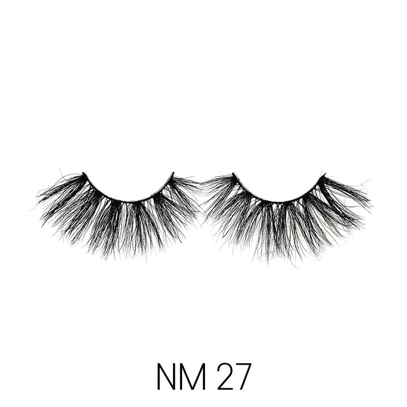 Laflare 3D NY Mink Max Volume Lashes – Styles 11 to 28 | 25mm, 100% Real Mink Hair, Bold, Lightweight & Reusable - Beauty Exchange Beauty Supply