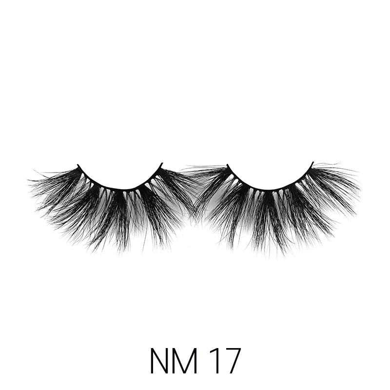 Laflare 3D NY Mink Max Volume Lashes – Styles 11 to 28 | 25mm, 100% Real Mink Hair, Bold, Lightweight & Reusable - Beauty Exchange Beauty Supply