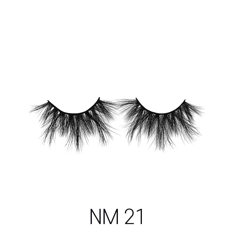 Laflare 3D NY Mink Max Volume Lashes – Styles 11 to 28 | 25mm, 100% Real Mink Hair, Bold, Lightweight & Reusable - Beauty Exchange Beauty Supply