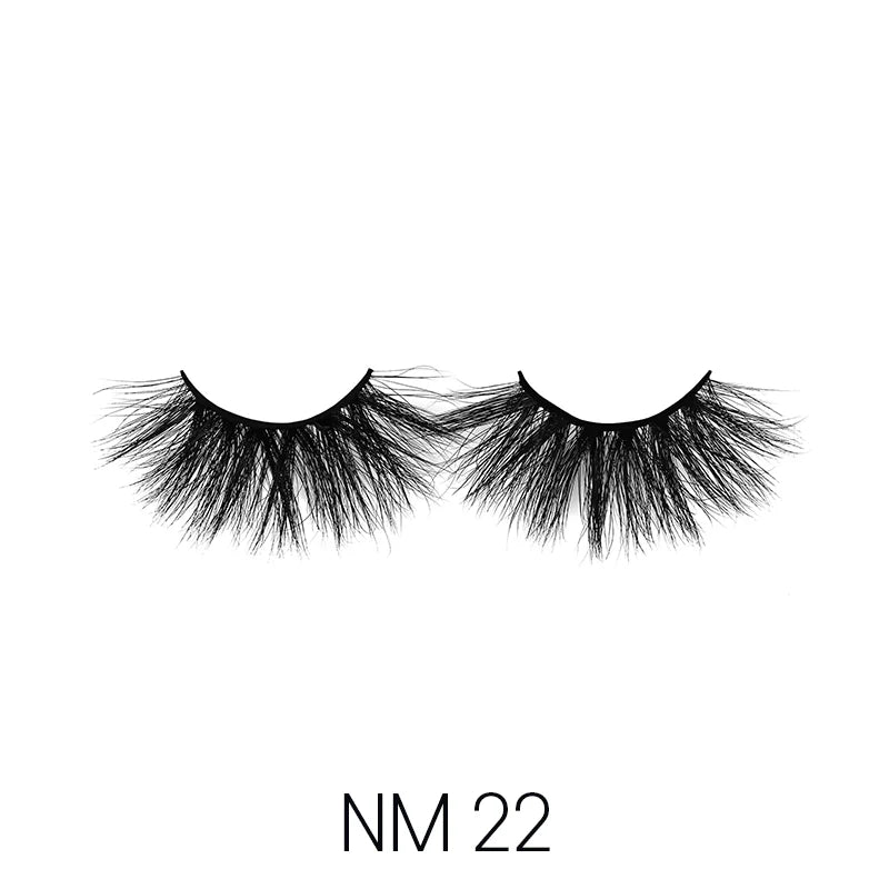 Laflare 3D NY Mink Max Volume Lashes – Styles 11 to 28 | 25mm, 100% Real Mink Hair, Bold, Lightweight & Reusable - Beauty Exchange Beauty Supply