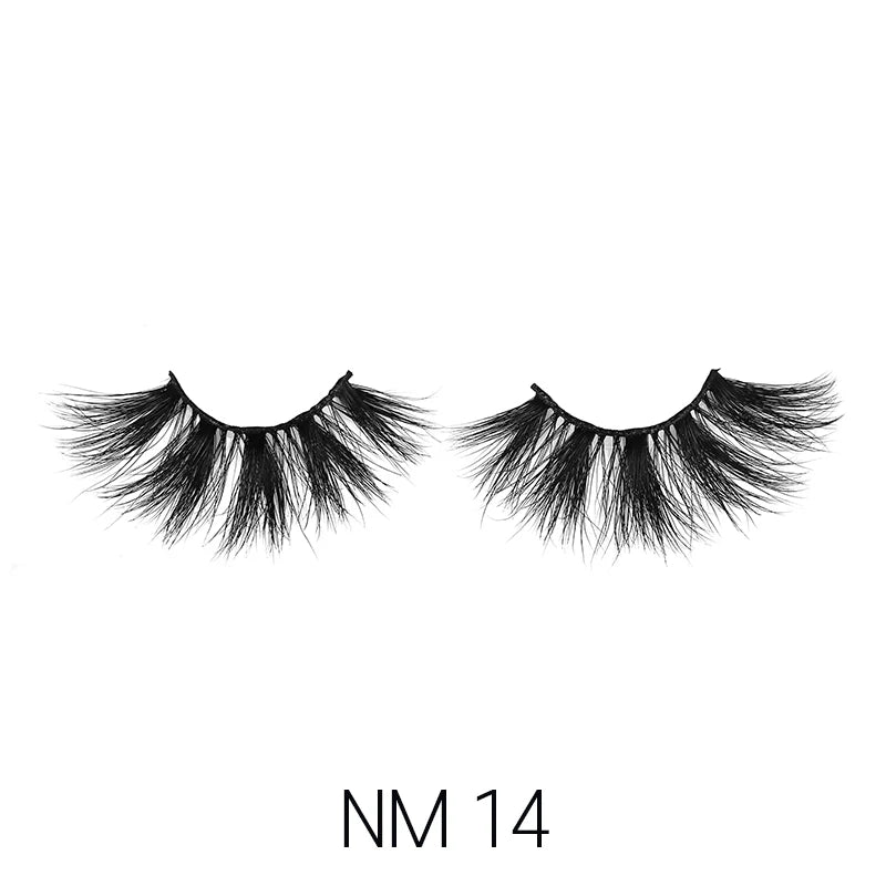 Laflare 3D NY Mink Max Volume Lashes – Styles 11 to 28 | 25mm, 100% Real Mink Hair, Bold, Lightweight & Reusable - Beauty Exchange Beauty Supply