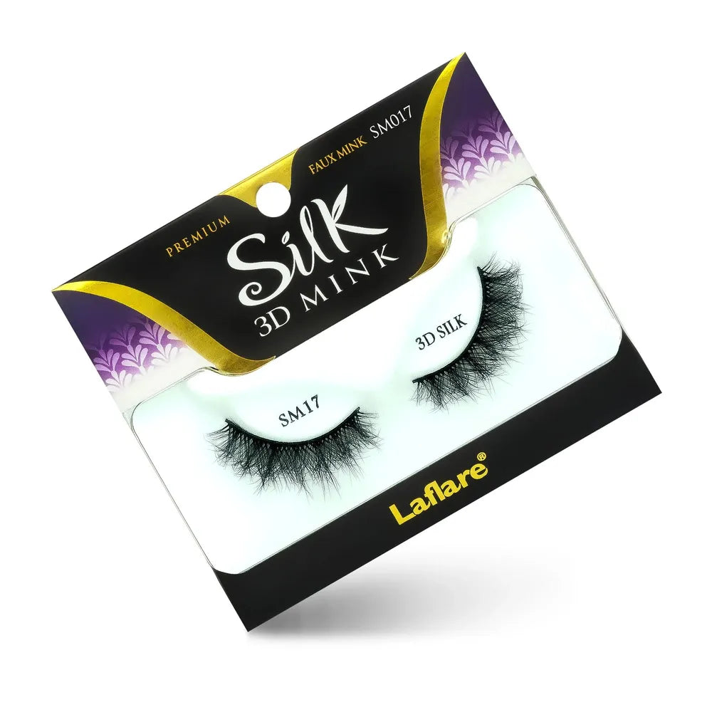 Laflare 3D Silk Mink Lashes – Styles 1 to 24 | Faux Mink, Soft 3D Volume, Lightweight & Reusable False Eyelashes - Beauty Exchange Beauty Supply