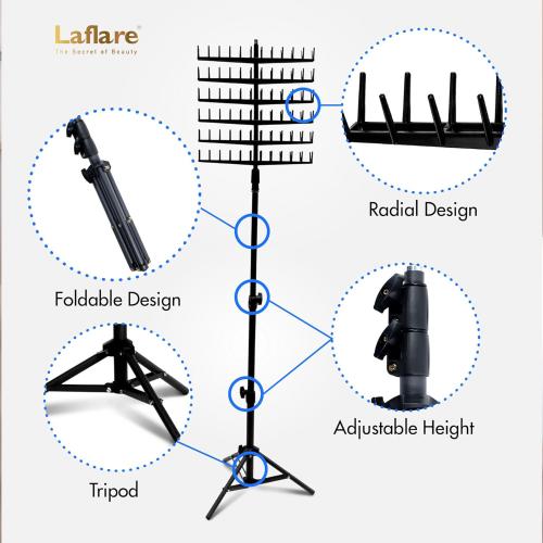 Laflare Braid Bond Tripod Hair Rack – 144 Spool - Beauty Exchange Beauty Supply