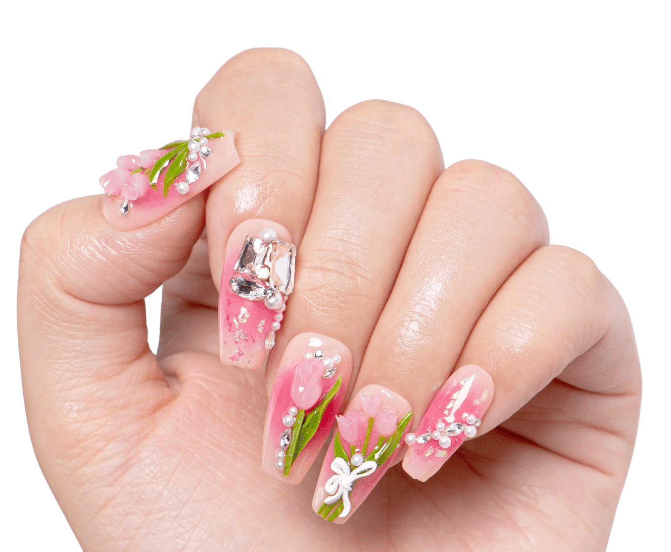 Laflare Handmade Nails – Coffin - Beauty Exchange Beauty Supply