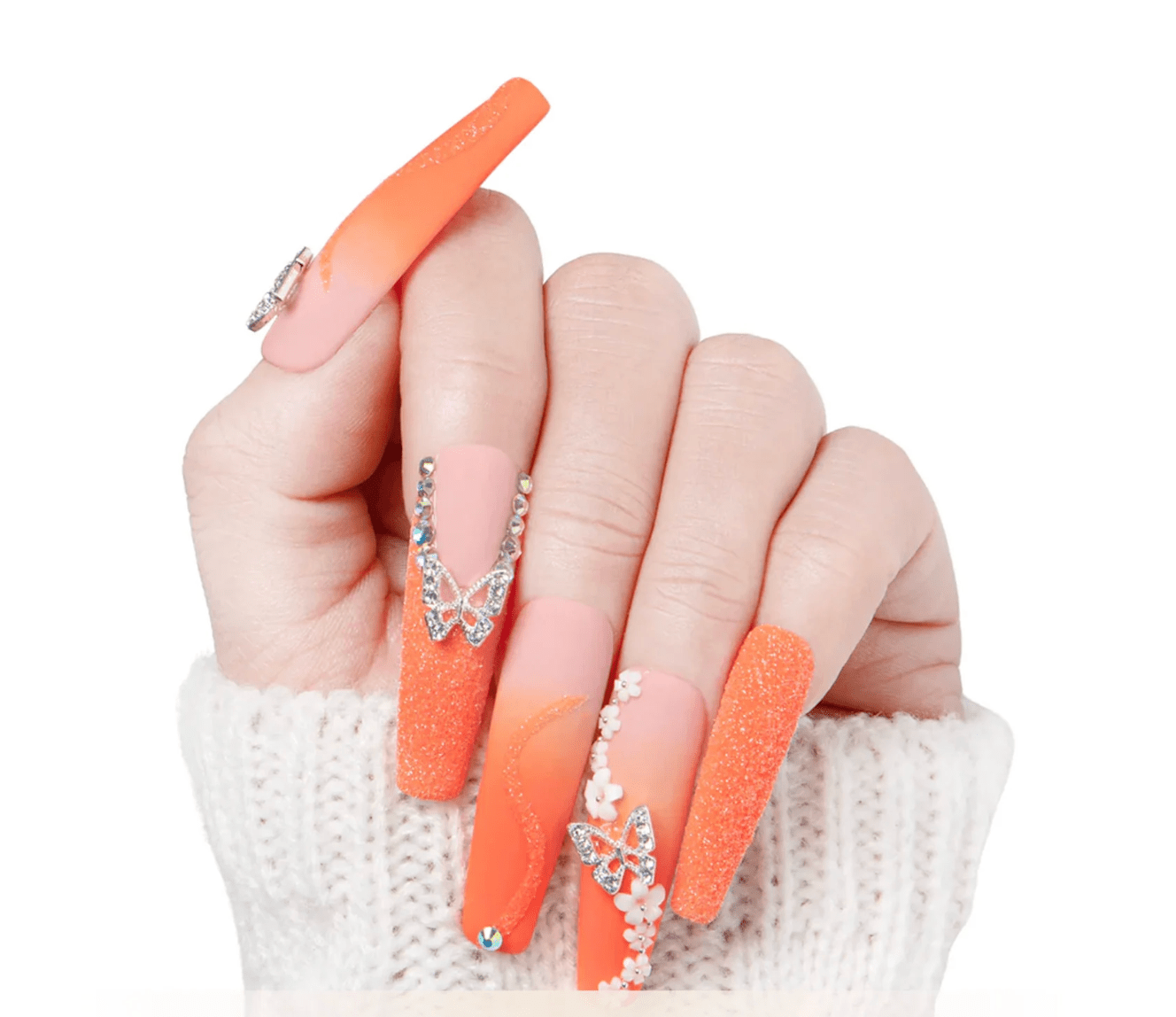 Laflare Handmade Nails – Coffin - Beauty Exchange Beauty Supply