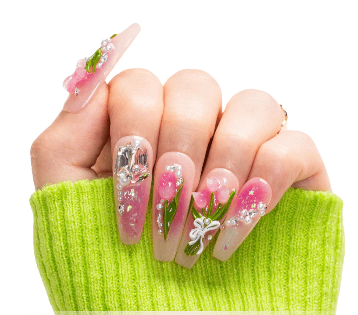 Laflare Handmade Nails – Coffin - Beauty Exchange Beauty Supply