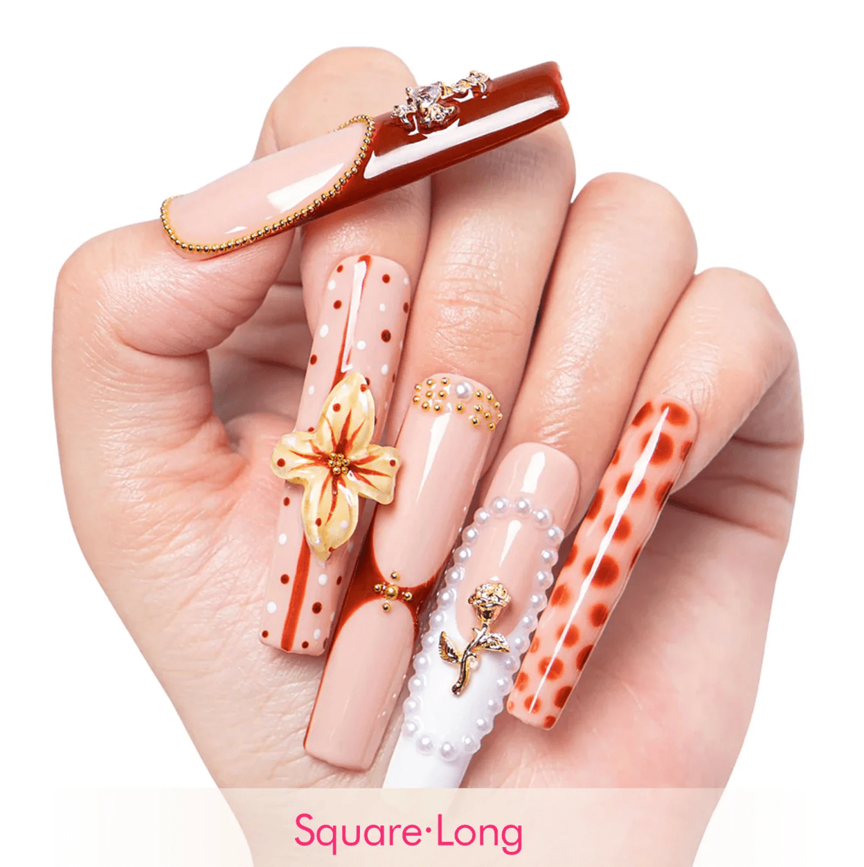 Laflare Handmade Nails – Square - Beauty Exchange Beauty Supply