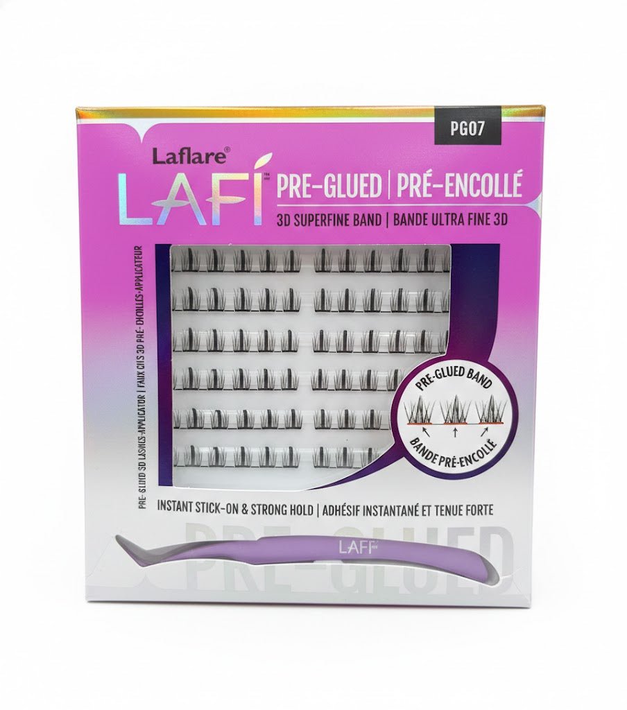 Laflare Lafi Pre Glued 3D Superfine Band Lashes - Beauty Exchange Beauty Supply