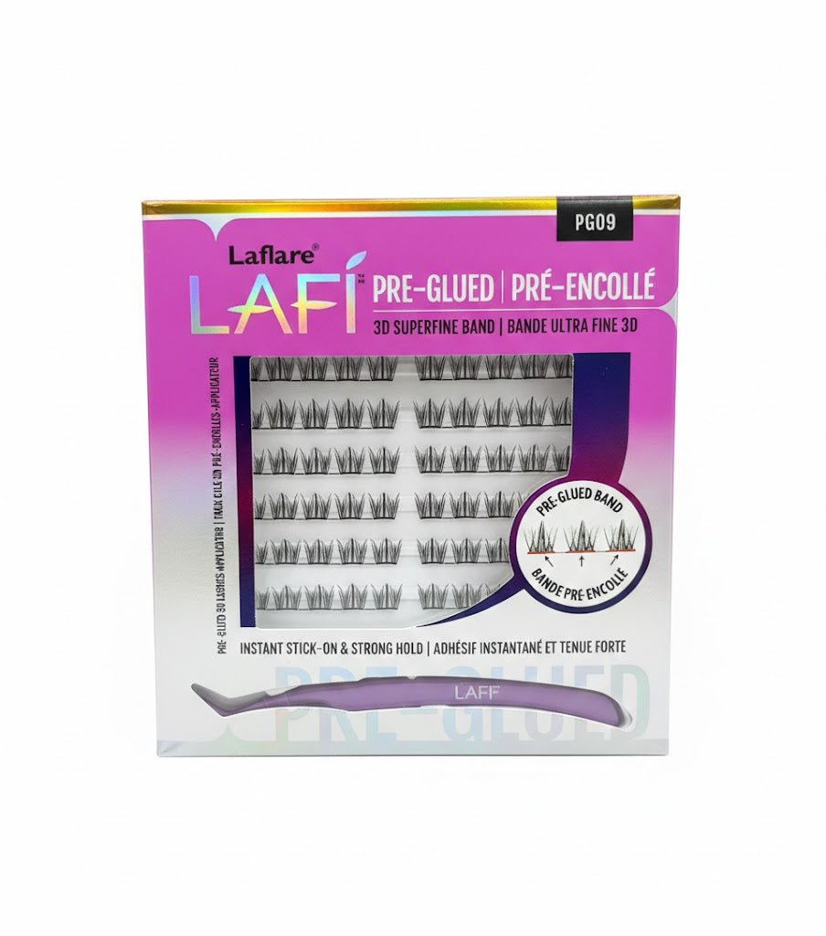 Laflare Lafi Pre Glued 3D Superfine Band Lashes - Beauty Exchange Beauty Supply