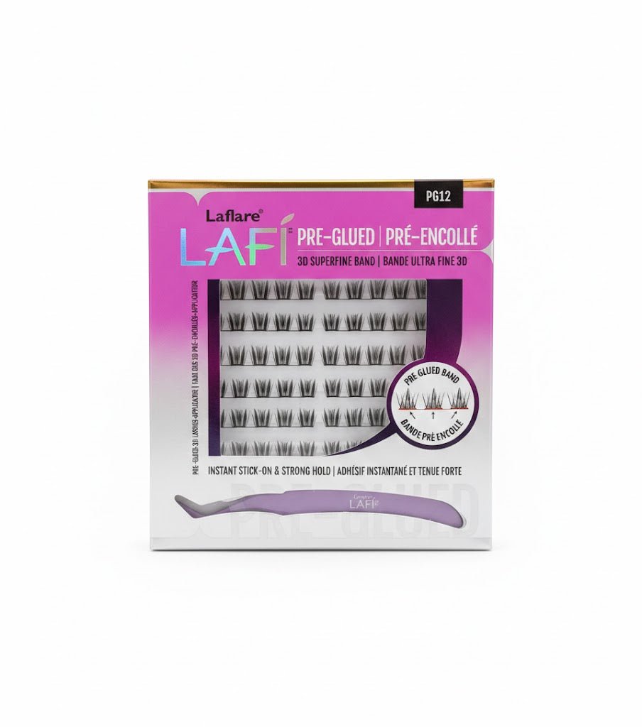 Laflare Lafi Pre Glued 3D Superfine Band Lashes - Beauty Exchange Beauty Supply