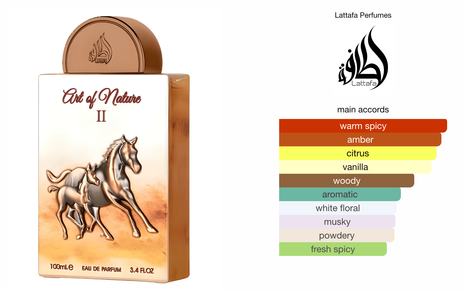 Lattafa Art of Nature II Eau de Parfum – 100ml - Beauty Exchange Beauty Supply