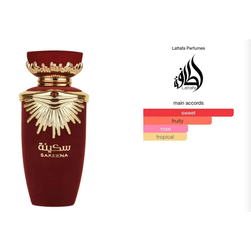 Lattafa Eau De Parfum Spray Haya & Sakeena – 3.4 oz - Beauty Exchange Beauty Supply