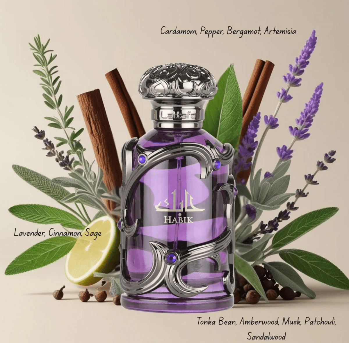 Lattafa Habik Men & Women Eau de Parfum - 100ml