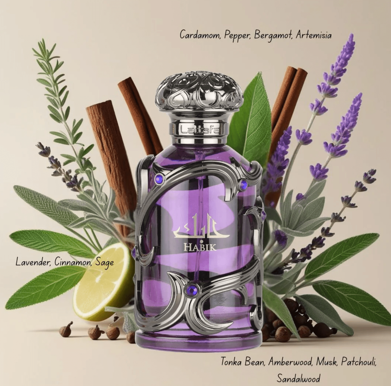 香水(女性用) Lattafa HABIK Eau de Parfum 100ml Lattafa Habik Men & Women Eau de Parfum - 100ml