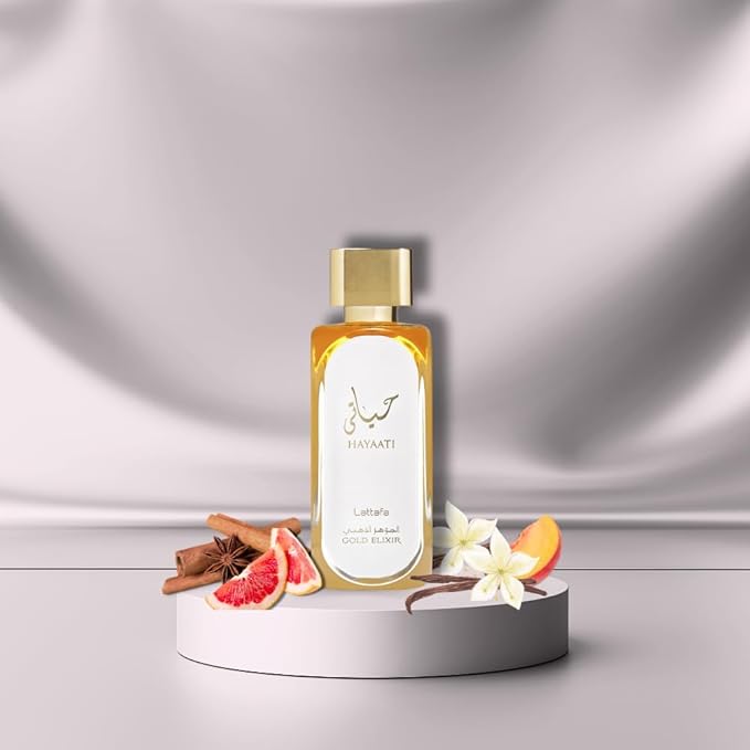 Lattafa Hayaati Gold Elixir Unisex Perfume Spray – 3.4 oz - Beauty Exchange Beauty Supply