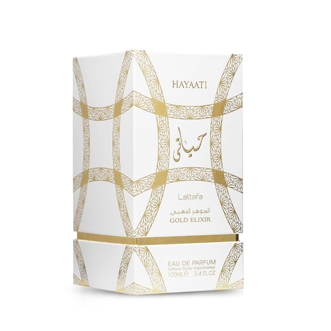 Lattafa Hayaati Gold Elixir Unisex Perfume Spray – 3.4 oz - Beauty Exchange Beauty Supply