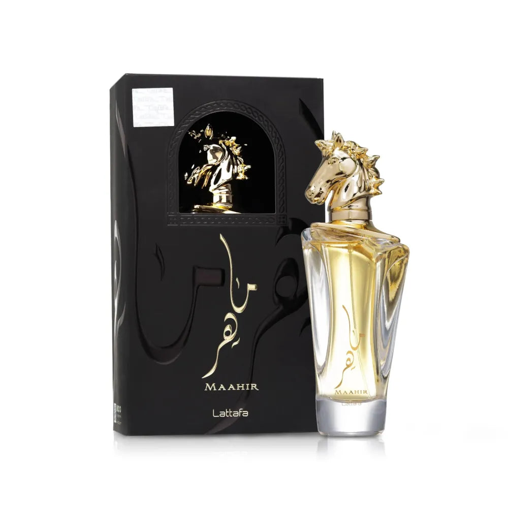 Lattafa Maahir Eau De Parfum Spray – 3.4oz - Beauty Exchange Beauty Supply