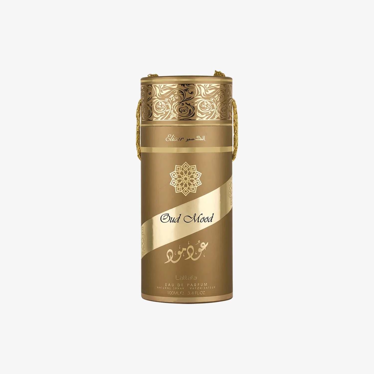 Lattafa Oud Mood Elixir Eau De Parfum Spray – 3.4oz - Beauty Exchange Beauty Supply
