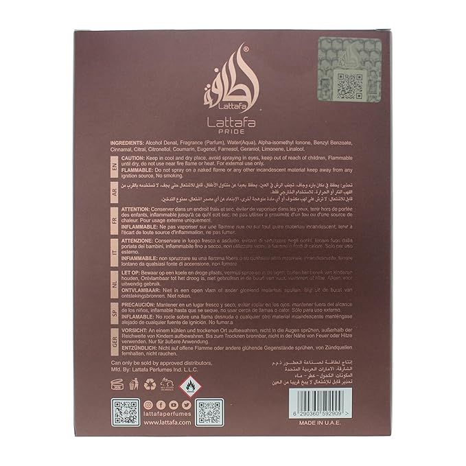 Lattafa Pride Vintage Radio Unisex Eau De Parfum – 3.4 oz - Beauty Exchange Beauty Supply