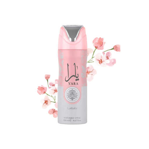 Lattafa Yara Deodorant Perfume Spray – 200ml - Beauty Exchange Beauty Supply