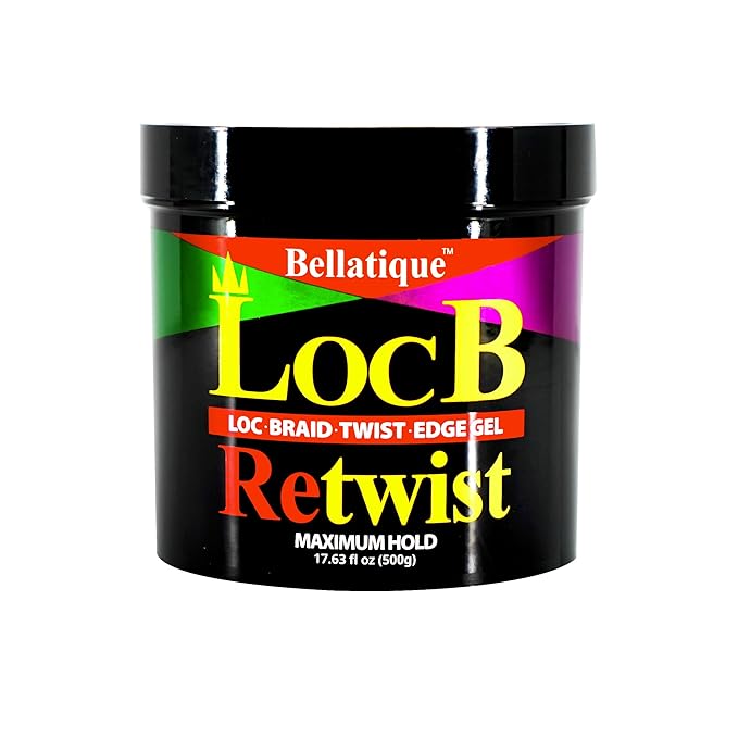 Loc B Retwist & Edge Gel – 48HR Hold for Locs - Beauty Exchange Beauty Supply