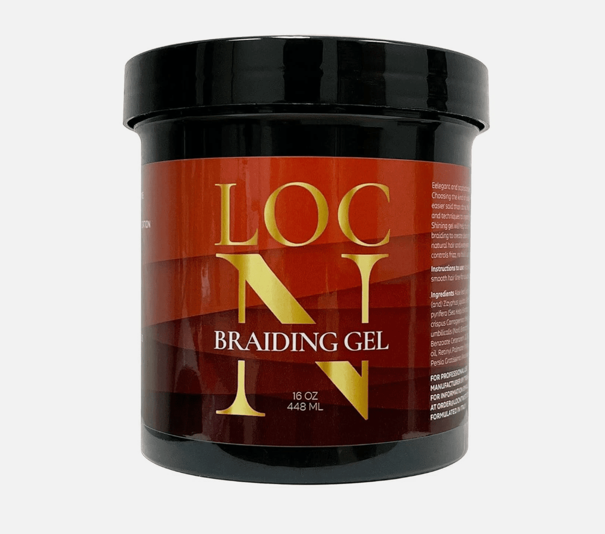 Loc 'N Braiding Gel – Original & Lemongrass