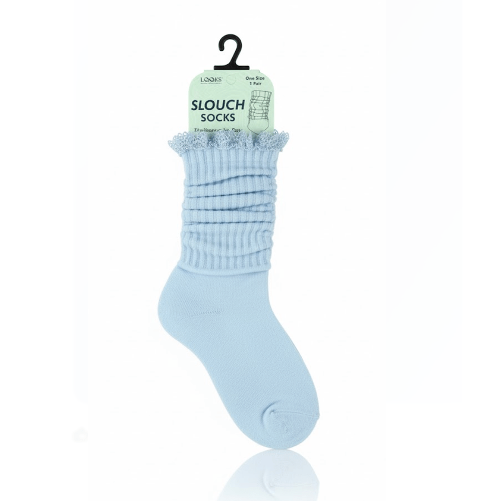 Looks Adult Lace Slouch Socks - Beauty Exchange Beauty Supply